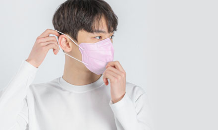 마스크 모델 전문사진촬영